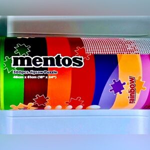 ♨️3/25♨️ MENTOS 300 Piece Color Jigsaw Puzzle 18x24"